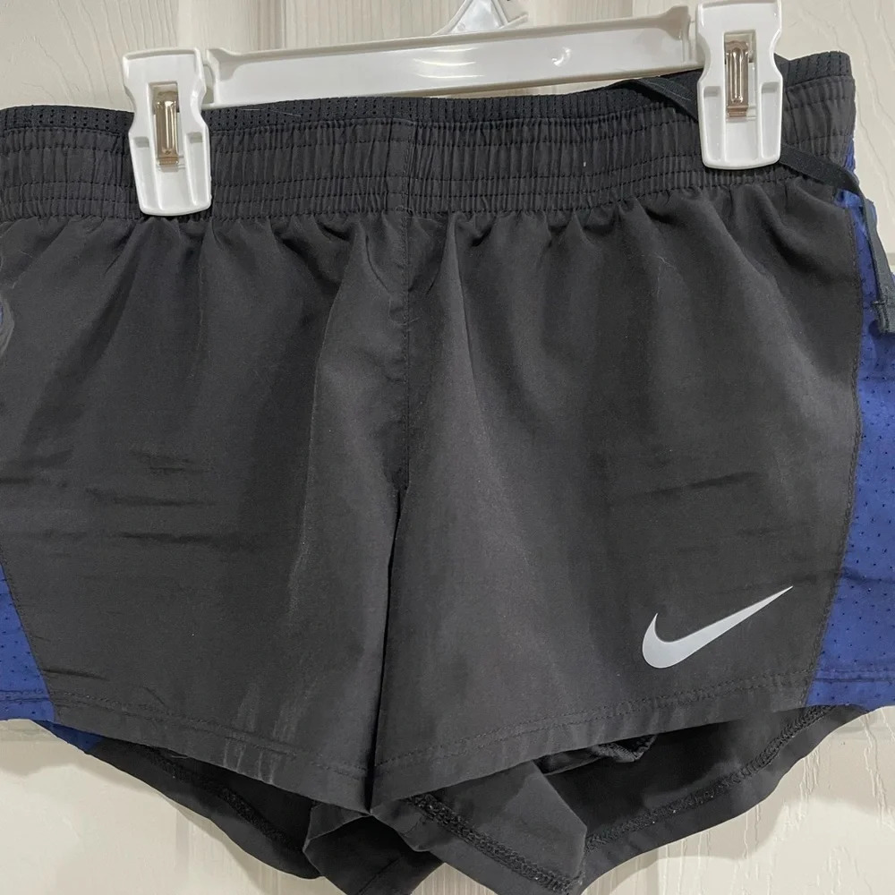 Nike Dri-Fit Athletic Shorts Blue and Black Women’s Size XS
